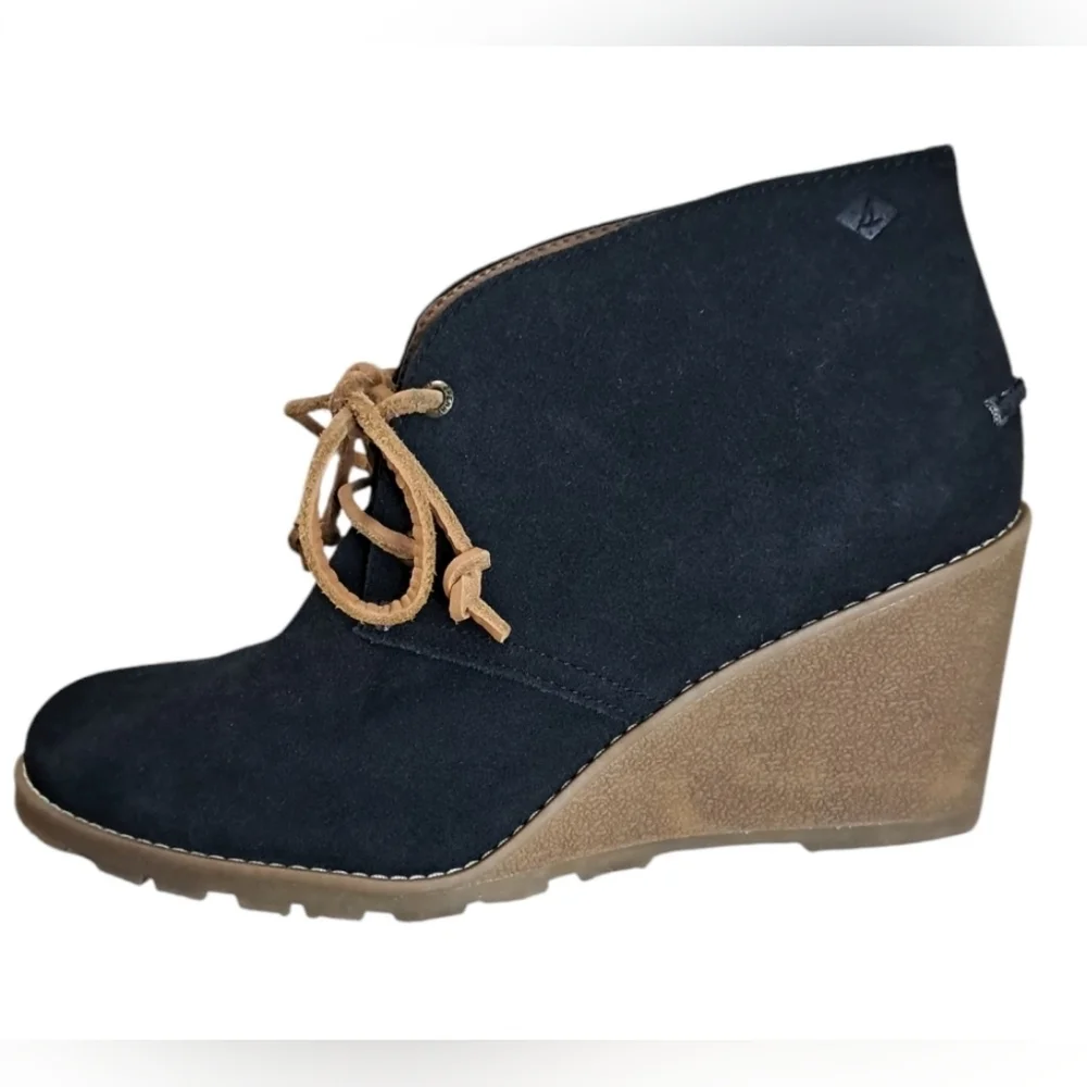 Sperry Top Sider Womens Stella Prow Wedge Chukka Boot Size 9.5M